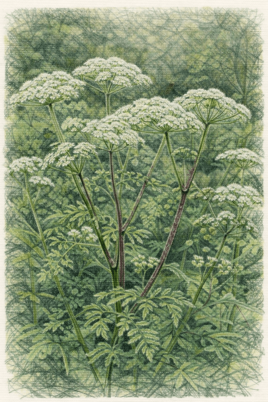 Hemlock (Conium maculatum)