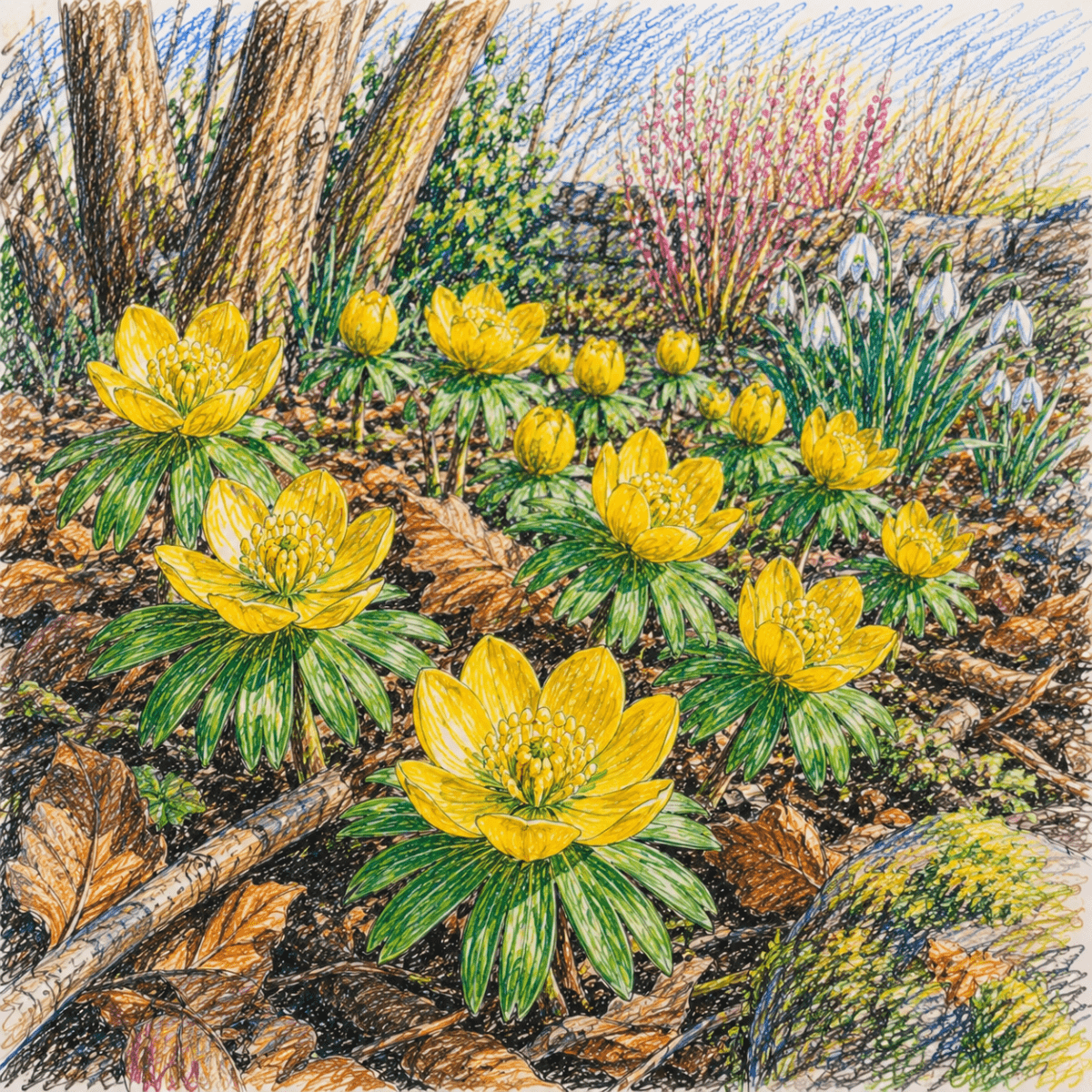 Enchanting World of the Winter Aconite