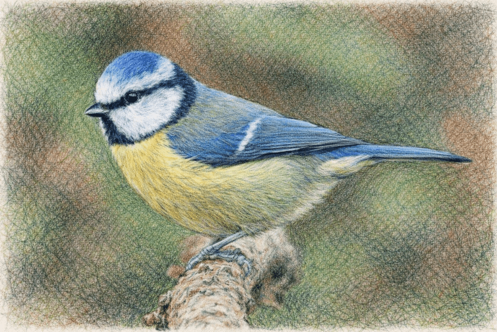 Blue Tit
Cyanistes caeruleus