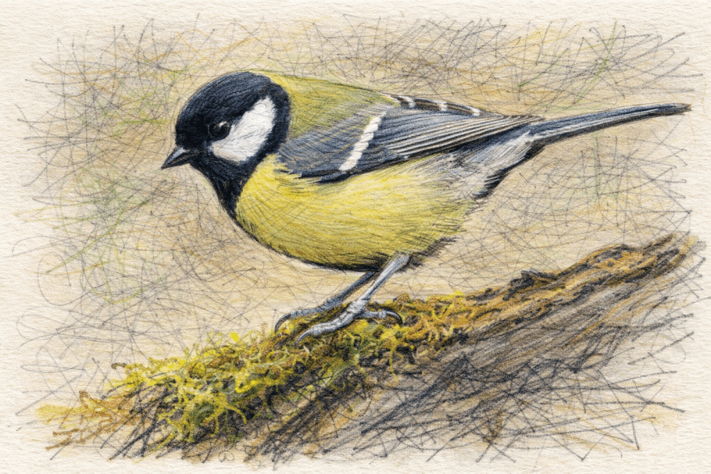 Great Tit
Prus major