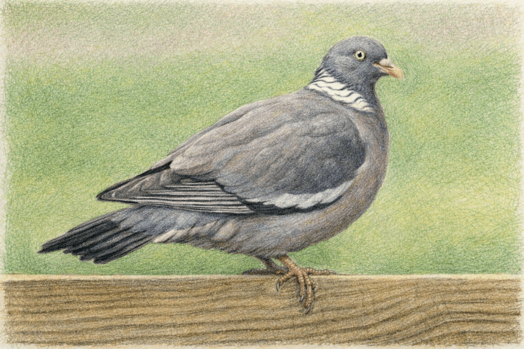 Wood Pigeon
Columba palumbus