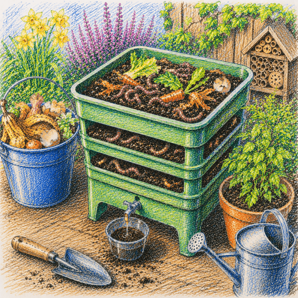 Wormeries: Turning Kitchen Waste into Garden Gold