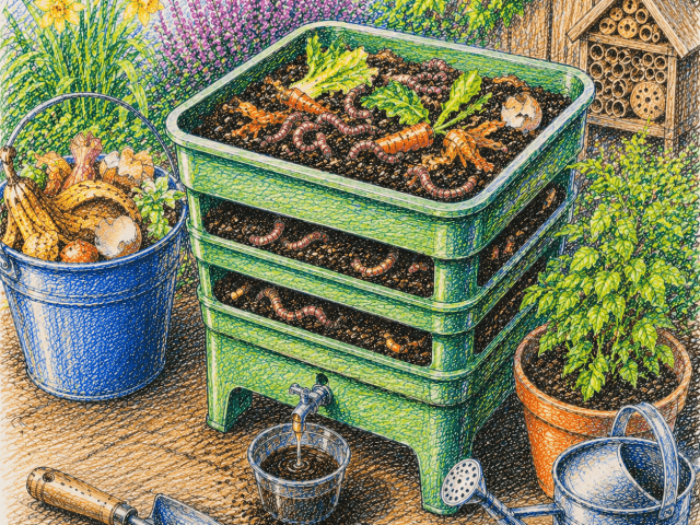 Wormeries: Turning Kitchen Waste into Garden Gold
