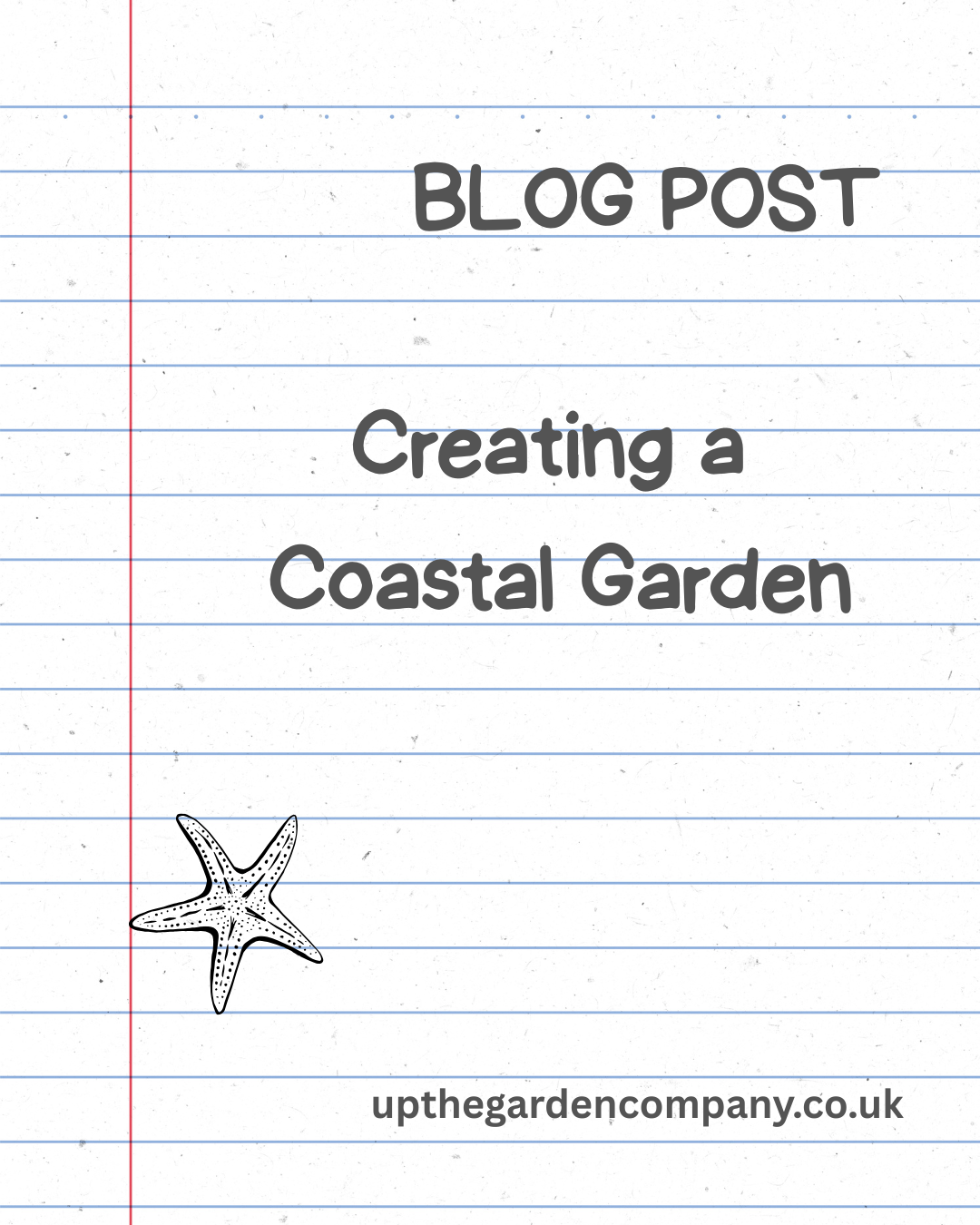 Blog Post. Creating a Coastal Garden