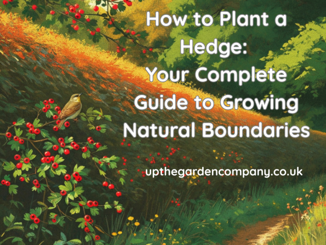 How to Plant a Hedge: Growing Natural Boundaries