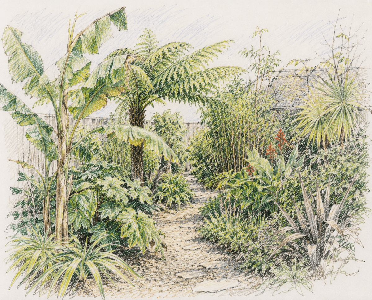 How to create a Tropical Garden