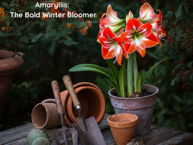 Amaryllis: The Bold Winter Bloomer
