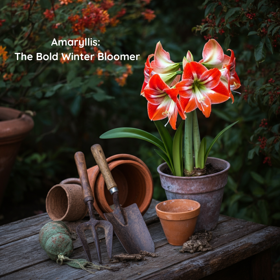 Amaryllis: The Bold Winter Bloomer