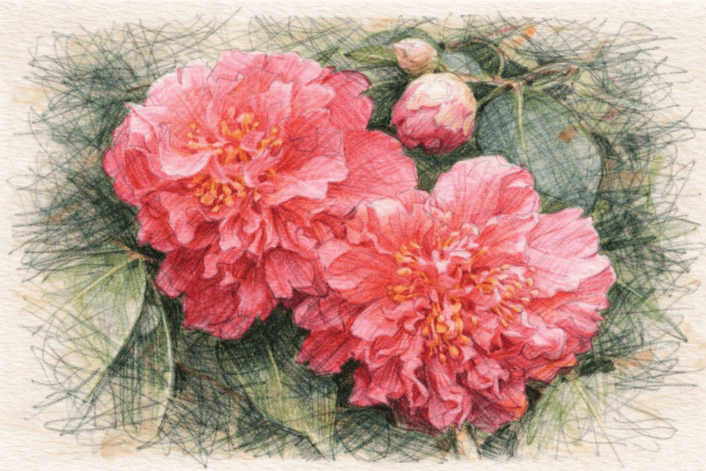 Camellia japonica: For the Winter Garden