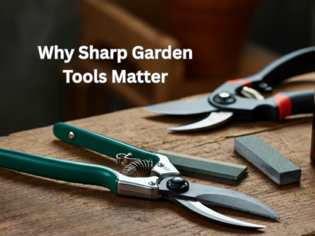 Why Sharp Garden Tools Matter