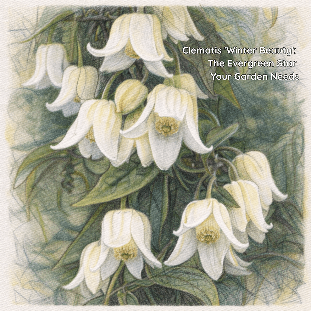 Clematis ‘Winter Beauty’: The Evergreen Star Your Garden Needs