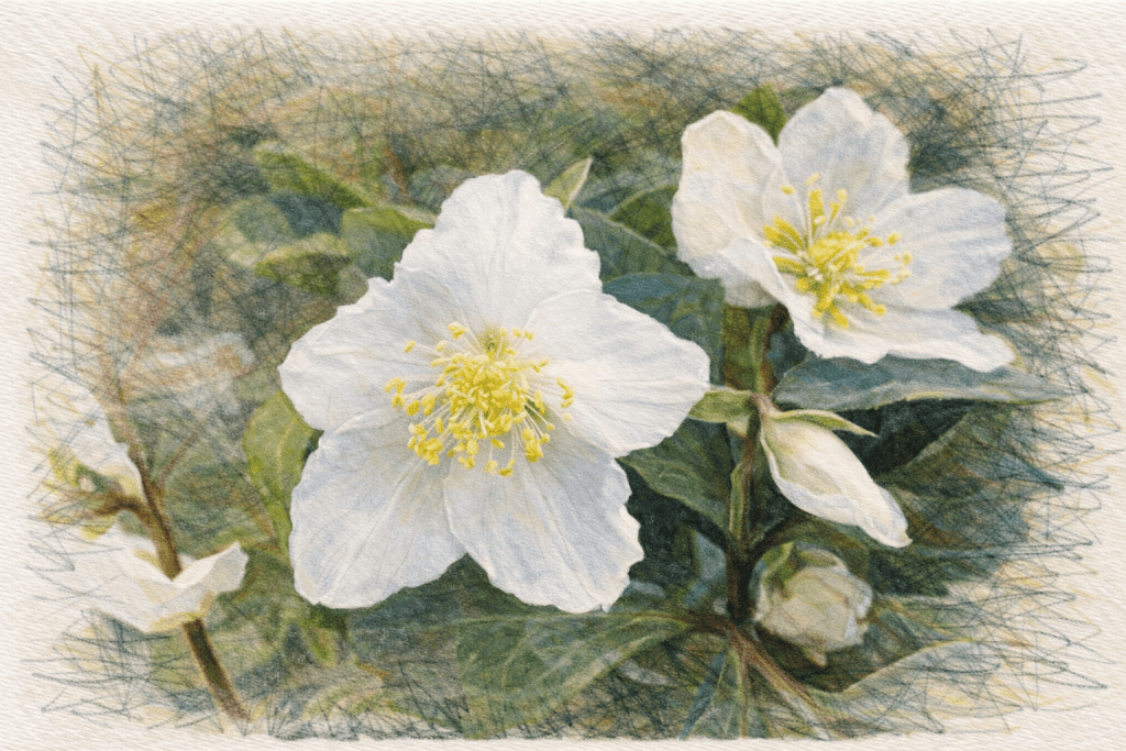 Helleborus niger: The Star Plant That Brightens the Winter Garden