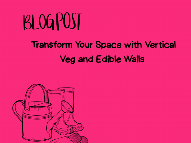 Transform Your Space with Vertical Veg and Edible Walls