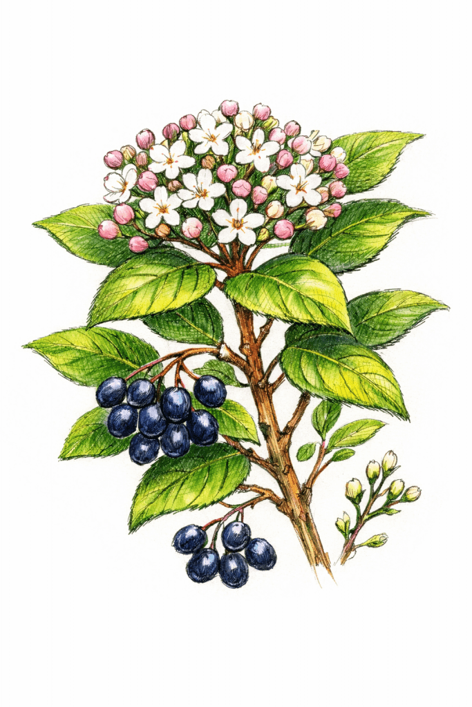 Viburnum tinus (Laurustinus)
A Winter Jewel for the Garden