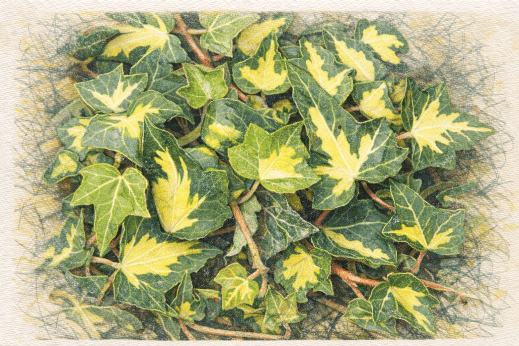 Illuminate Your Garden with 'Oro di Bogliasco' Ivy
