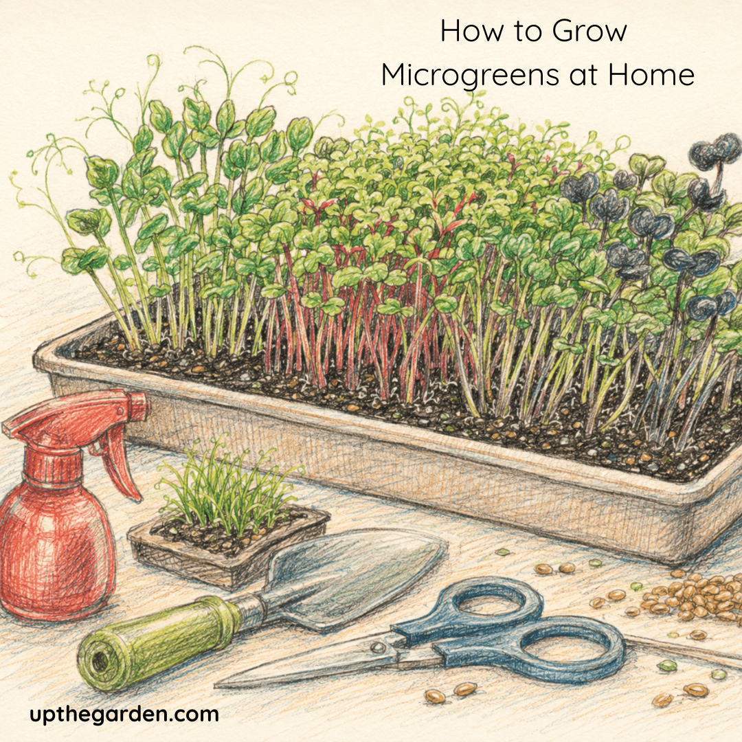 How to Grow Microgreens at Home