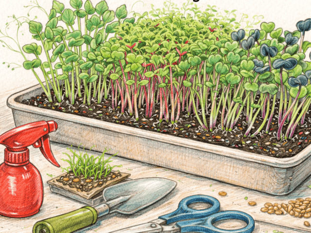 How to Grow Microgreens at Home