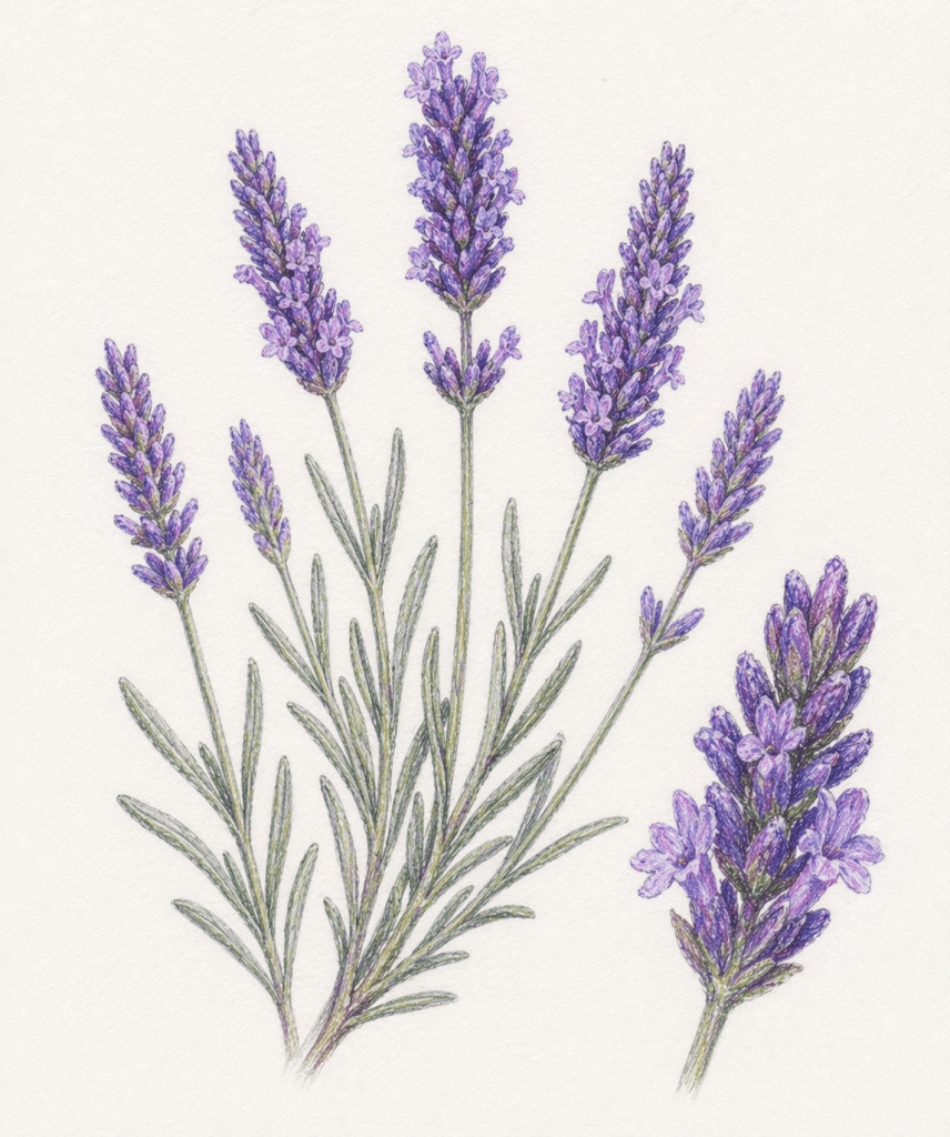  Lavender (Lavandula angustifolia)