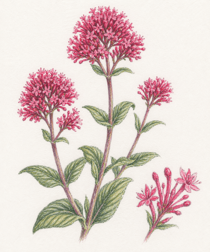Red Valerian (Centranthus ruber)