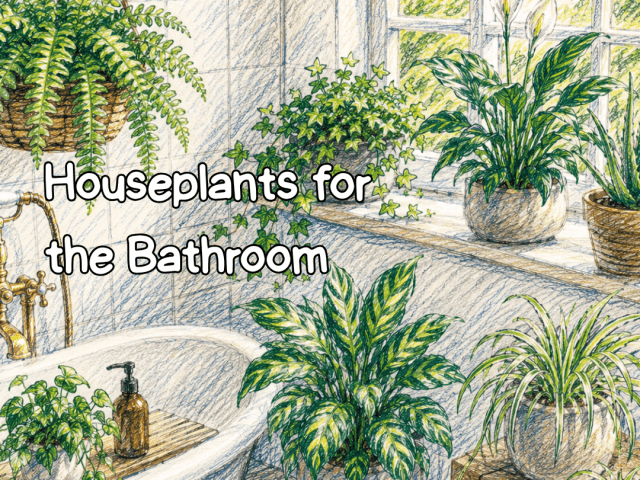 Houseplants for the Bathroom