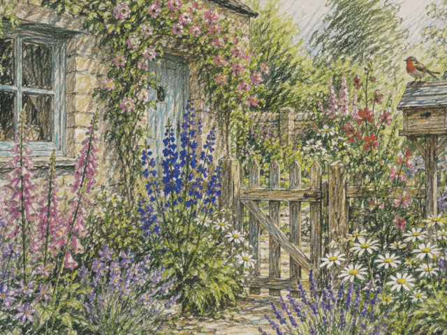 The June Garden: Roses, Foxgloves and the Romance of Early Summer