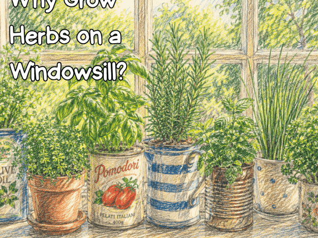 Why Grow Herbs on a Windowsill?
