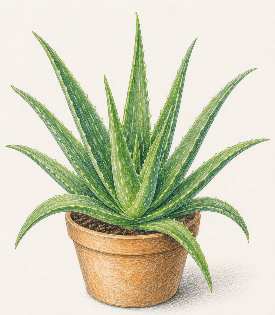 Aloe Vera Aloe barbadensis miller