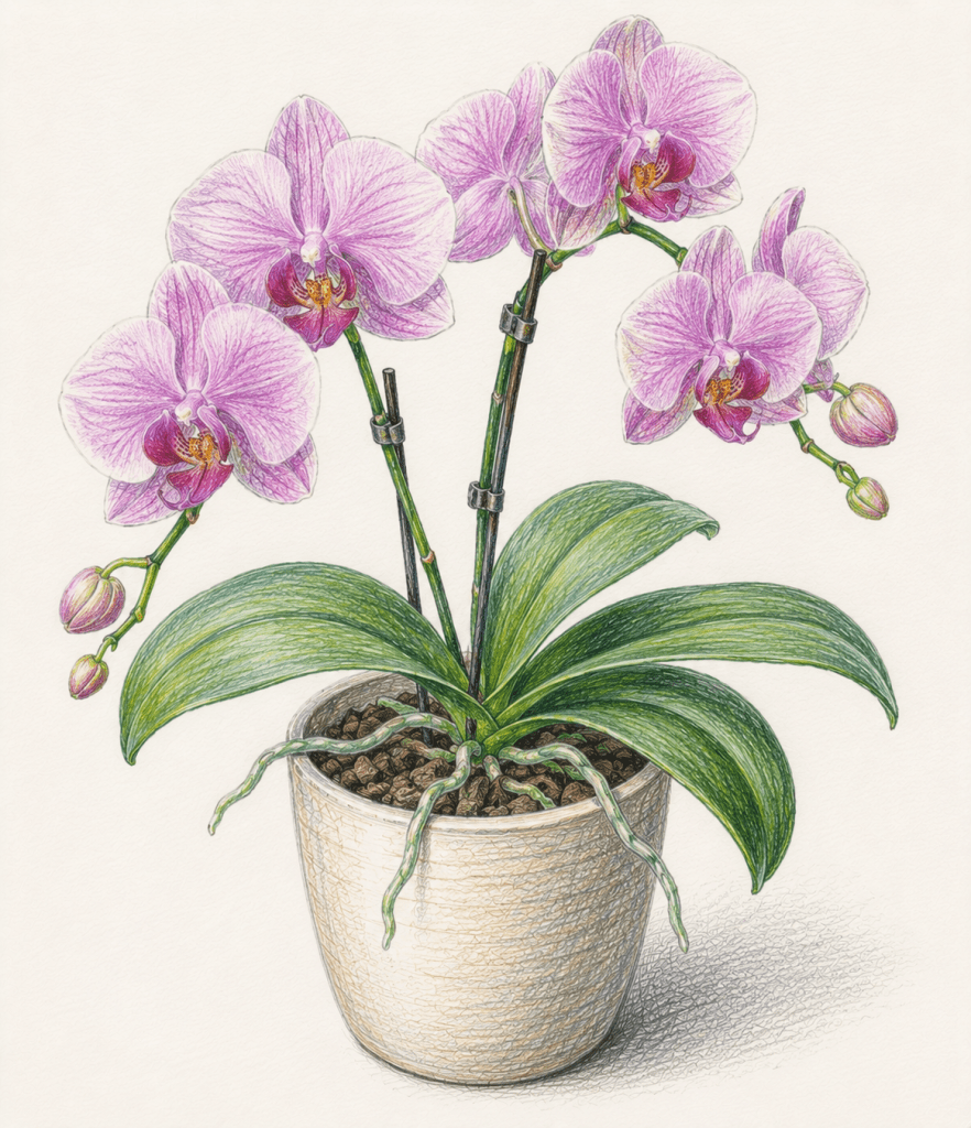 Orchids — Phalaenopsis species
