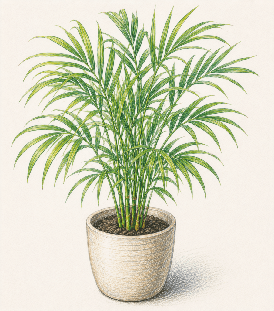 Bamboo Palm — Chamaedorea seifrizii