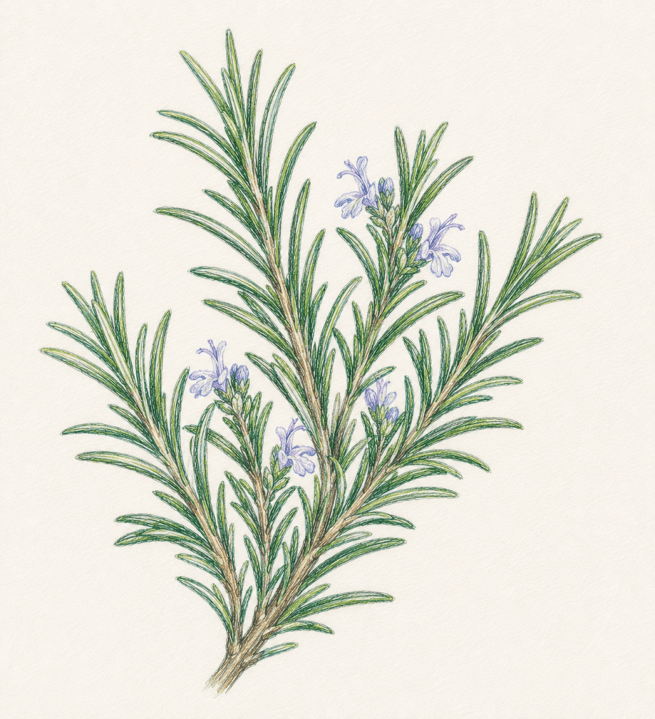 Rosemary, Salvia rosmarinus