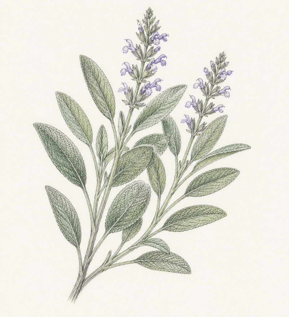 Sage — Salvia officinalis