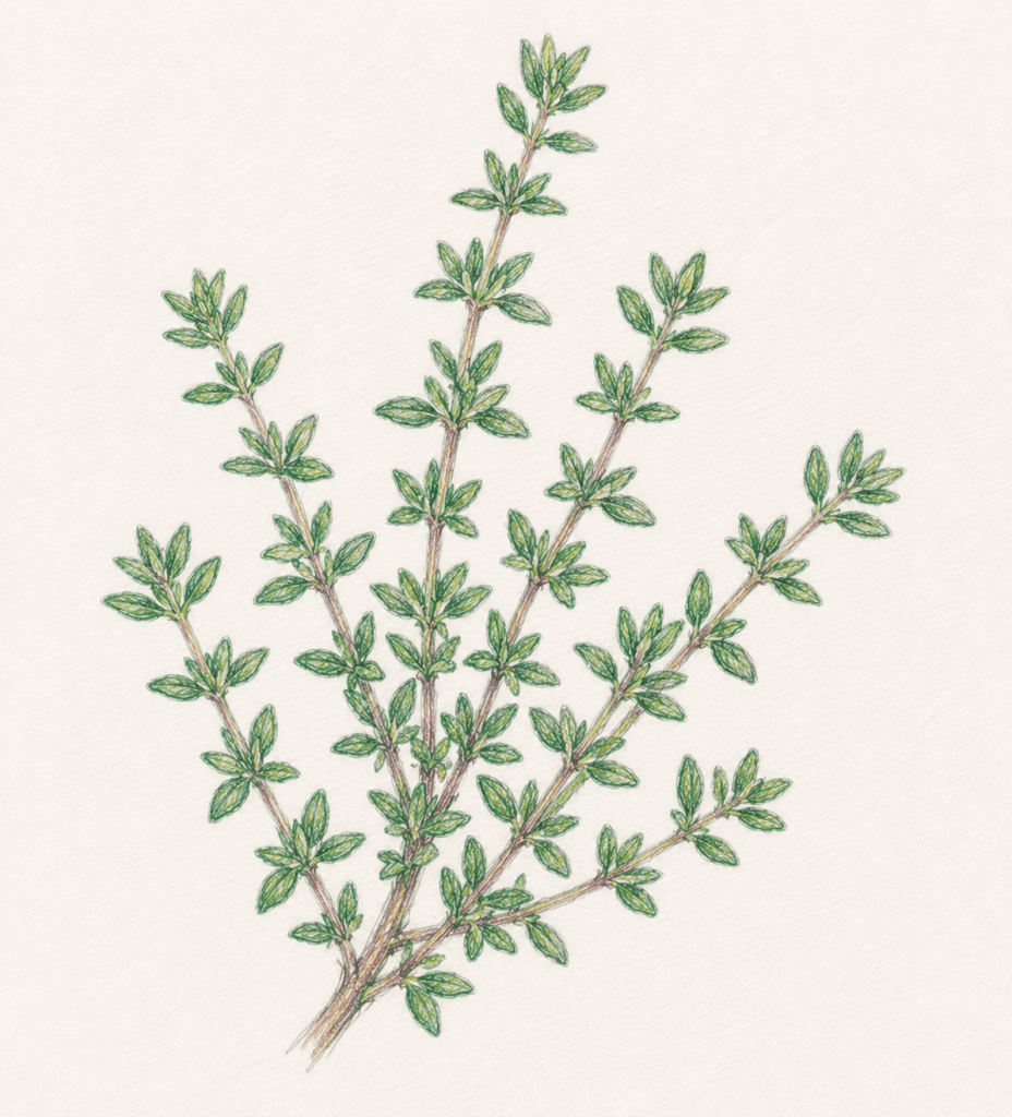 Thyme, Thymus vulgaris