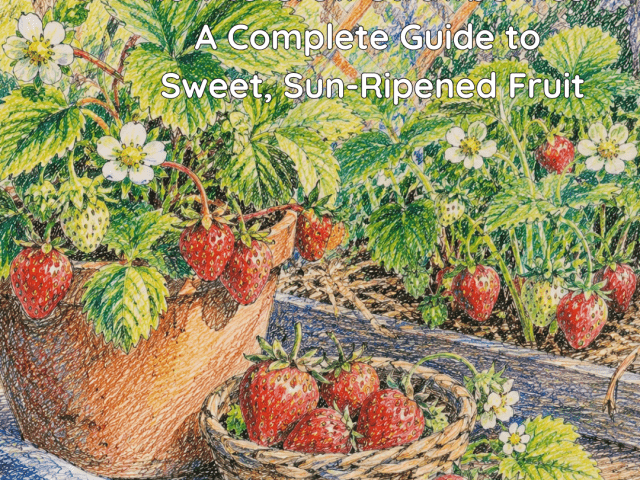 How to Grow Strawberries: A Complete Guide to Sweet, Sun-Ripened Fruit