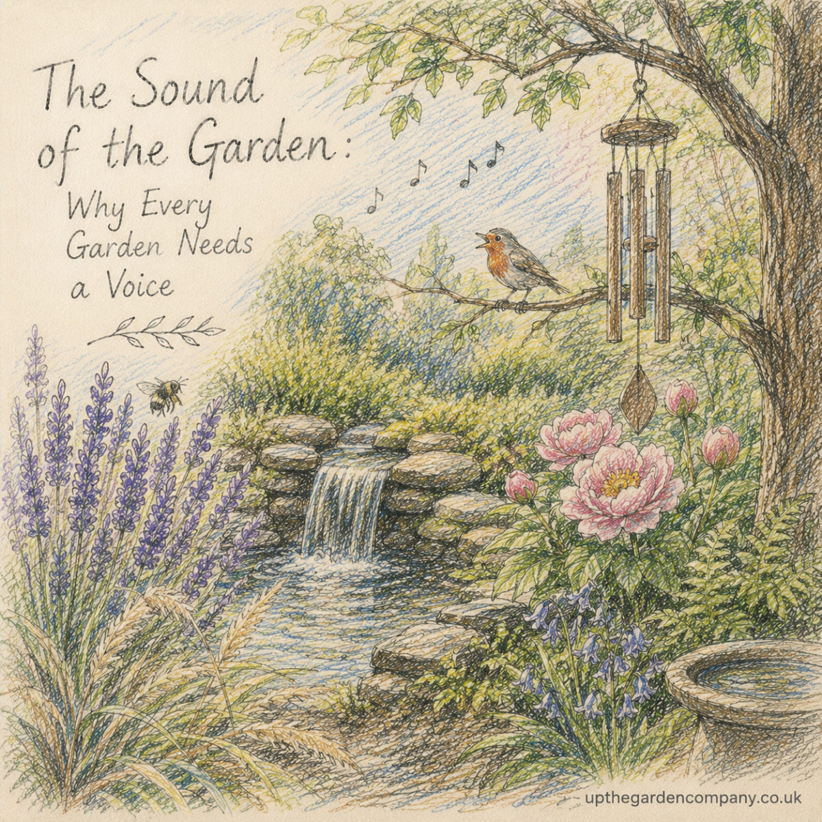 The sound of the garden